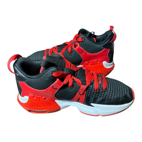 Nike Big Kids LeBron Witness 7| Basketball’Bred’ DM1123-005 - Picture 4 of 9